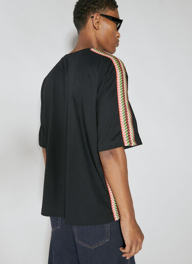 Side Curb Oversized T-Shirt Lanvin Side Curb Oversized T-Shirt Black lnv0154008