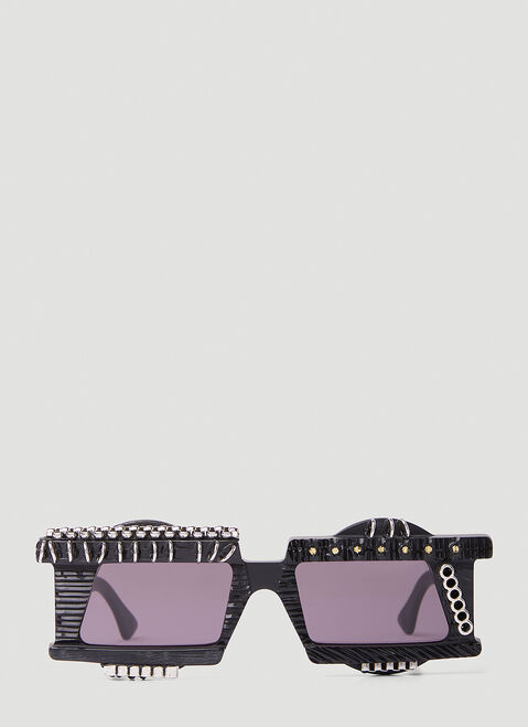 Kuboraum X20 Sunglasses Black kub0354007