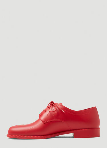 Maison Margiela Lace Up Tabi Shoes Red mla0147041