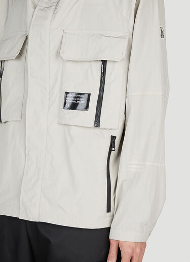 7 Moncler Fragment 도터 파카 재킷 라이트 그레이 mfr0154003