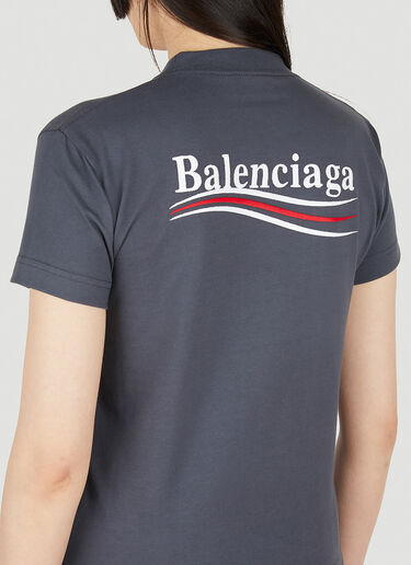 Balenciaga Logo T-Shirt Grey bal0247041