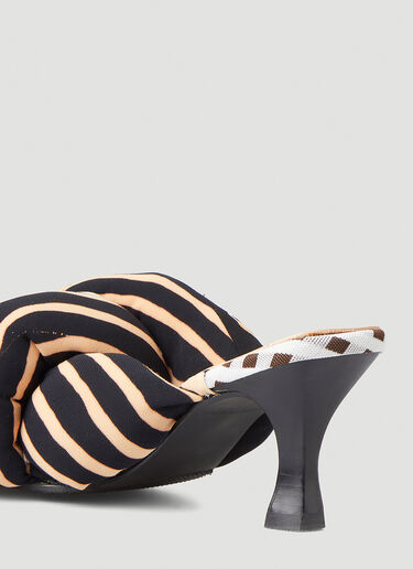 Momber Kitten Heel Mules Ugo Paulon Momber Kitten Heel Mules Black ugp0249005