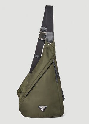 Prada Re-Nylon 크로스바디 백 그린 pra0152059