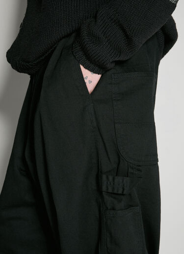 Yohji Yamamoto Y-베이커 팬츠 블랙 yoy0154003