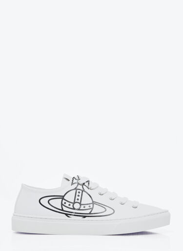 Plimsoll Sneakers Vivienne Westwood Plimsoll Sneakers White vvw0251131