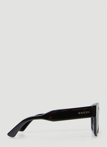 Gucci Round Frame Sunglasses Black guc0348002