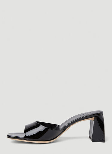 BY FAR Romy Heel Sandals Black byf0251028