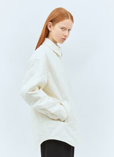 GG Padded Overshirt Gucci GG Padded Overshirt Off white guc0257023