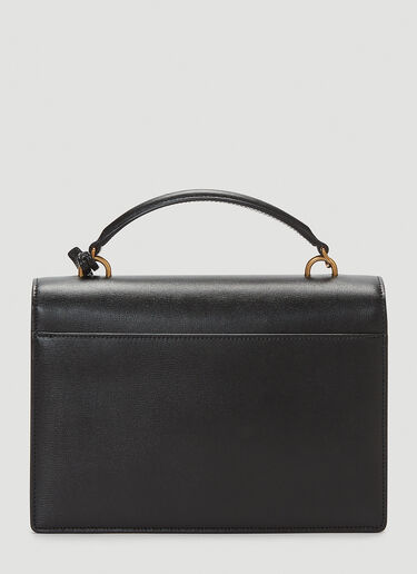 Saint Laurent Medium Sunset Shoulder Bag Black sla0241043