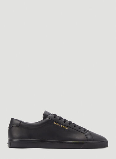 Saint Laurent Andy Low-Top Sneakers Black sla0143053