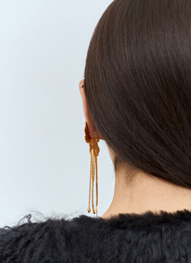 Chloé 플라워 귀걸이 골드 chl0257037