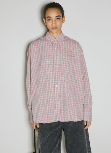 Borrowed BD Shirt Our Legacy Borrowed BD Shirt Pink our0255001