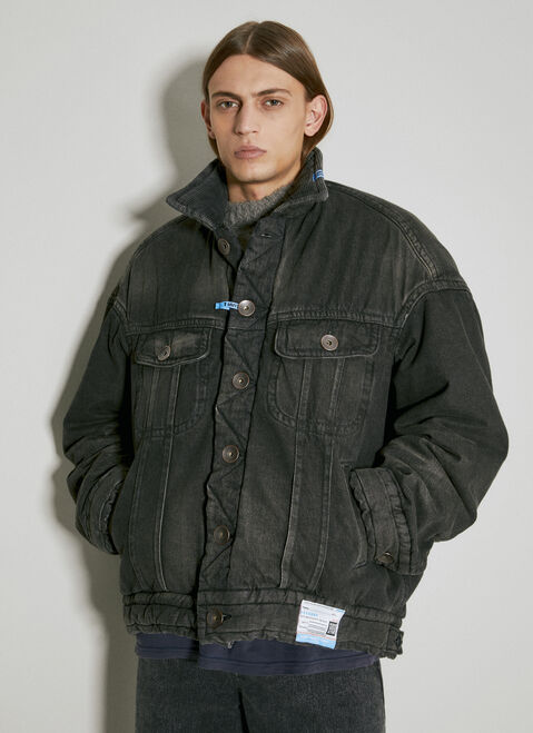 Maison Mihara Yasuhiro Padded Denim Jacket Grey mmy0154024