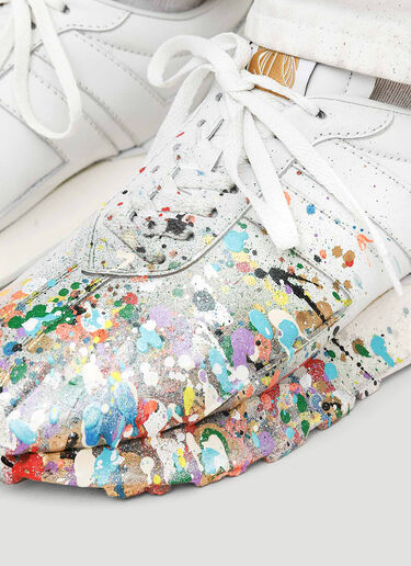 Lanvin X Gallery Dept. Splatter Bumper Sneakers White lag0146014