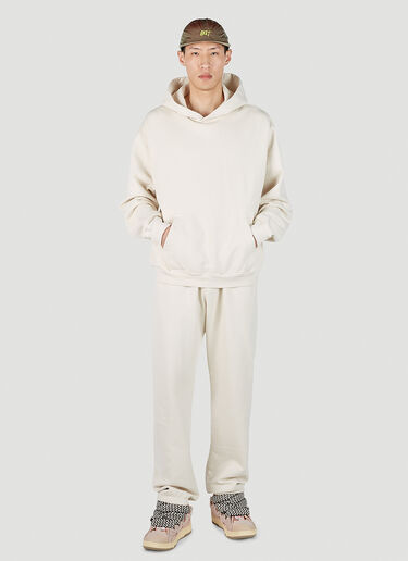 Relaxed Hooded Sweatshirt Ecosystem Relaxed Hooded Sweatshirt Cream ecs0150005