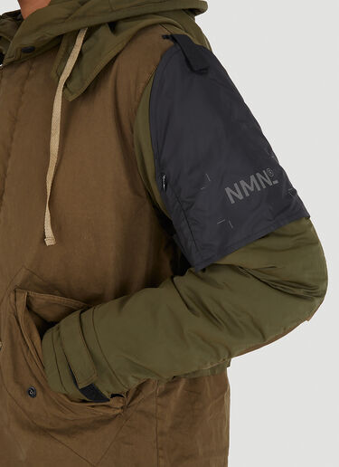 Debs Fishtail Parka Coat NEMEN Debs Fishtail Parka Coat Brown nem0146003