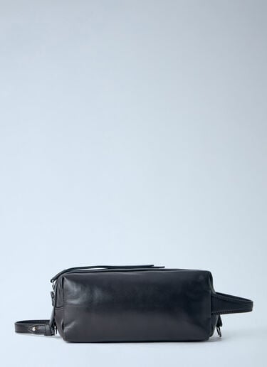 Lemaire Small Care Crossbody Bag Dark Brown lem0166030