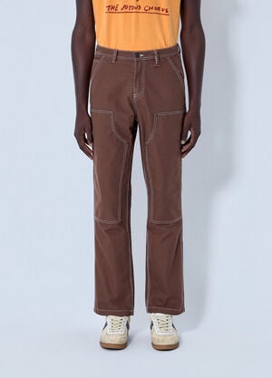 OTW by VANS x Julian Klincewicz Contrast Stitch Cargo Trousers Brown otj0164004