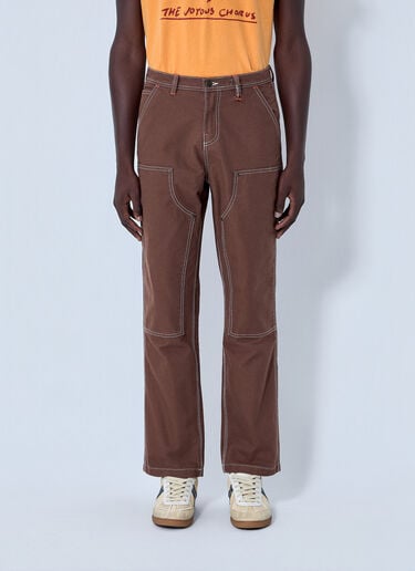 OTW by VANS x Julian Klincewicz Contrast Stitch Cargo Trousers Brown otj0164004