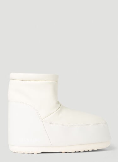 No Lace Rubber Boots Moon Boot No Lace Rubber Boots Cream mnb0351003