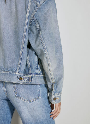 Oversized Denim Jacket Saint Laurent Oversized Denim Jacket Blue sla0253010