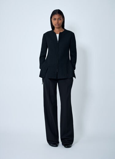 Wool Slim Jacket Yohji Yamamoto Wool Slim Jacket Black yoy0262005