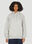 Martine Rose Logo Print Hooded Sweatshirt Khaki mtr0252006