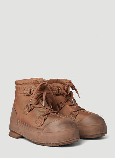 Lace Up Boots Acne Studios Lace Up Boots Brown acn0150026