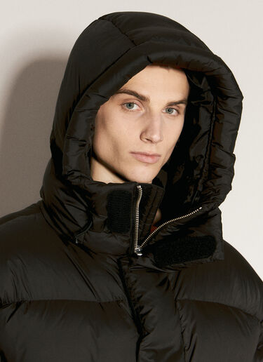 Entire Studios MML Hooded Puffer Jacket Black ent0155001