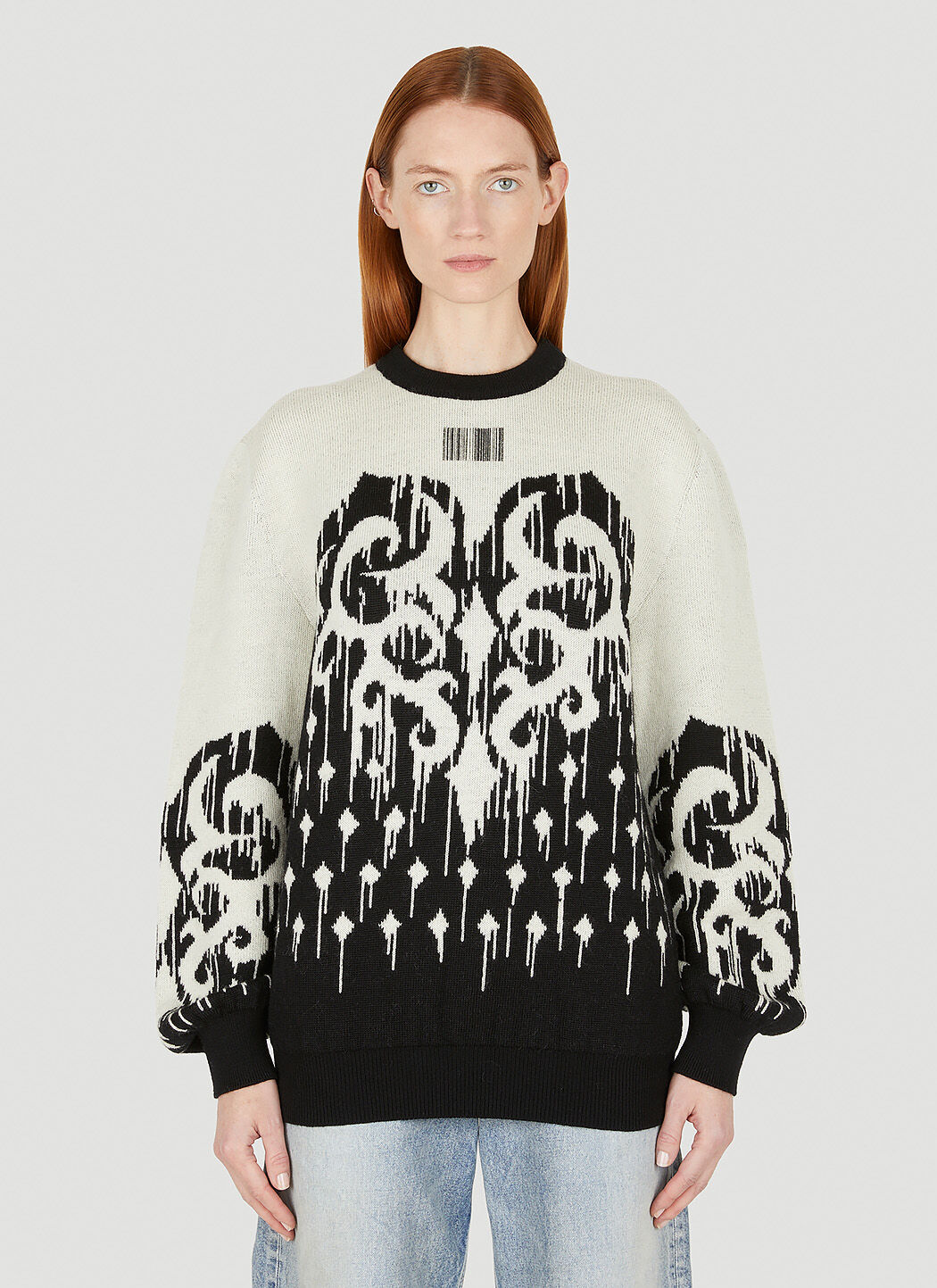 Louis vuitton sales barcode sweater