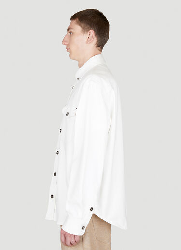 Versace Denim Overshirt White ver0155008