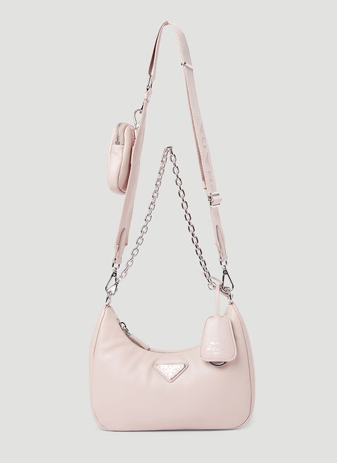 Bottega Veneta Re-Edition 2005 Leather Shoulder Bag Silver bov0252020