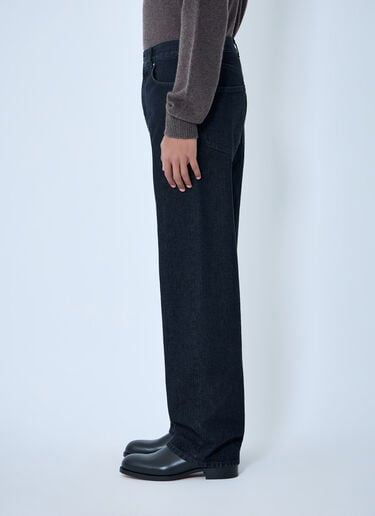 The Row Straight-Leg Denim Jeans Black row0163004