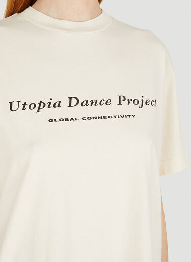 Boiler Room Utopia T-Shirt  White bor0348023