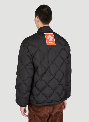 Kenzo Kimono Puffer Jacket Black knz0154015