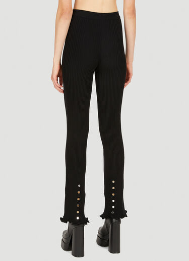 Rabanne Ribbed Pants Black pac0250033