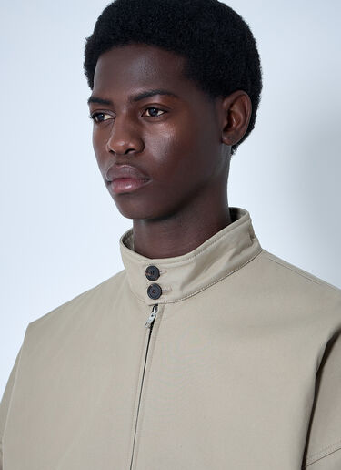Balenciaga Round Harrington Jacket Beige bal0160001