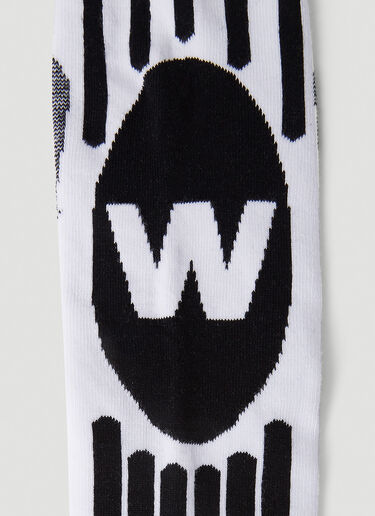 Walter Van Beirendonck W 袜子 白色 wlt0152024