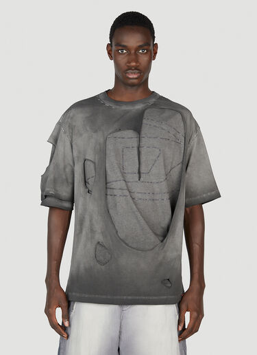 Diesel T-Ashy T-Shirt Dark Grey dsl0152032