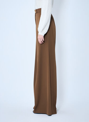 Gabardine Wool Pants Max Mara Gabardine Wool Pants Brown max0259012