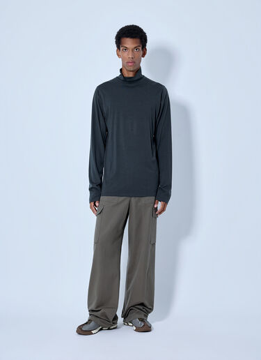 LN-CC® - RIER: Polar Jersey Turtleneck - Grey RIER Polar Jersey Turtleneck Grey rrr0165017