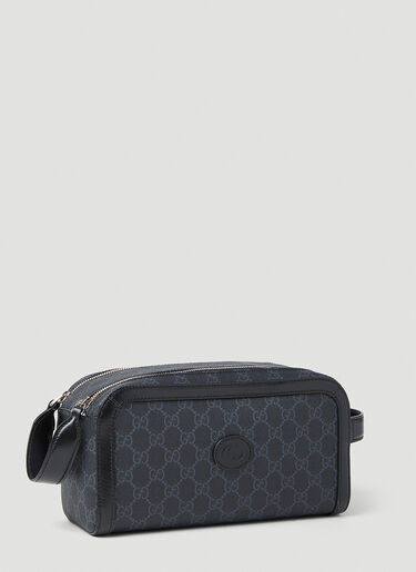 Gucci Interlocking G Toiletry Bag Black guc0153139