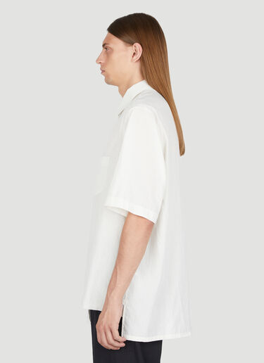 Asymmetric Stripe Shirt Lanvin Asymmetric Stripe Shirt Chalk lnv0153005