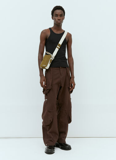 Le Cuerda バーティカル クロスボディバッグ Jacquemus Le Cuerda バーティカル クロスボディバッグ グリーン jac0154024