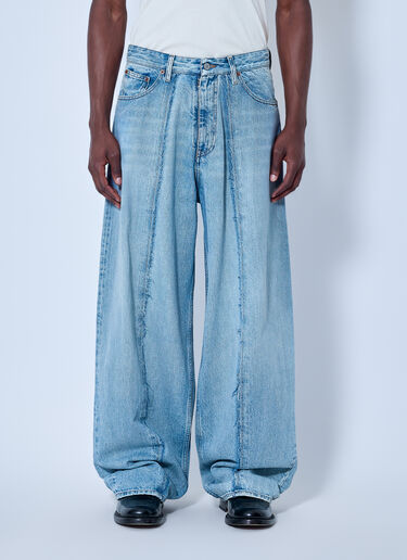 MM6 Maison Margiela 宽腿牛仔裤 蓝色 mmm0165008