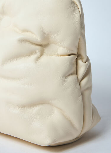 Maison Margiela Small Glam Slam Classique Clutch White mla0259028