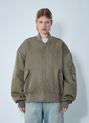 Entire Studios Broad Bomber Jacket Brown ent0359010