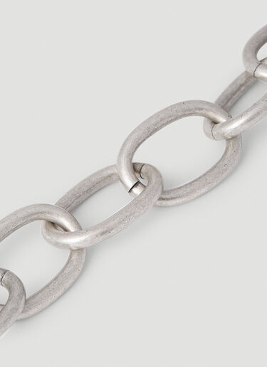 Raf Simons Cable Chain Bracelet Silver raf0151022