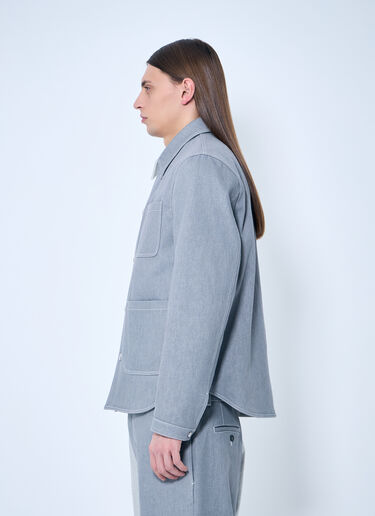 Thom Browne Contrast Utility JAcket Grey thb0158001