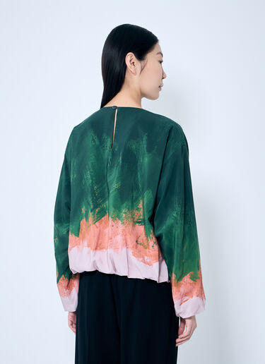 Dries Van Noten Capo Blouse Green dvn0258012